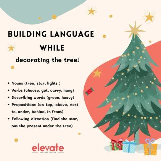 Happy Decorating! 🎄✨⭐️
🎄Involve toddlers in tree decorating by narrating each step.
🎄Introduce new words like "ornament" and "garland."
🎄Encourage them to express preferences, fostering language development through holiday-themed conversations.