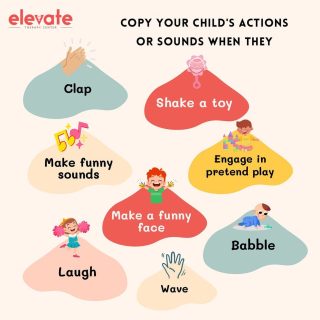 ⭐️ Copying your child's actions and sounds in early development, also known as imitation, can have several benefits:

⭐️Social Interaction: Imitating your child's actions and sounds fosters a sense of connection and mutual understanding, which is crucial for healthy social development.

⭐️ Language Development: It encourages your child to engage in verbal communication. They may be more inclined to vocalize and attempt new sounds when they see you imitating them.

⭐️ Vocabulary Expansion: Imitating your child's sounds can reinforce their attempts at language, helping them learn new words and expand their vocabulary.

⭐️Emotional Connection: It strengthens the emotional bond between you and your child, making them feel validated and understood.

⭐️ Motor Skills Development: Imitation prompts your child to engage in various physical activities, which can aid in the development of both fine and gross motor skills.

⭐️ Imagination and Play Skills: By imitating your child's imaginative play, you're encouraging their creativity and problem-solving abilities.

⭐️ Self-Expression and Confidence: When you mirror your child's sounds and actions, it shows them that their expressions are valued. This can boost their confidence and self-esteem.

⭐️Sense of Autonomy: While imitating, your child may realize that they have an influence on their environment. This can empower them and encourage a sense of autonomy.

Remember to balance imitation with allowing your child to take the lead in play and exploration. This helps nurture their independence and creativity.